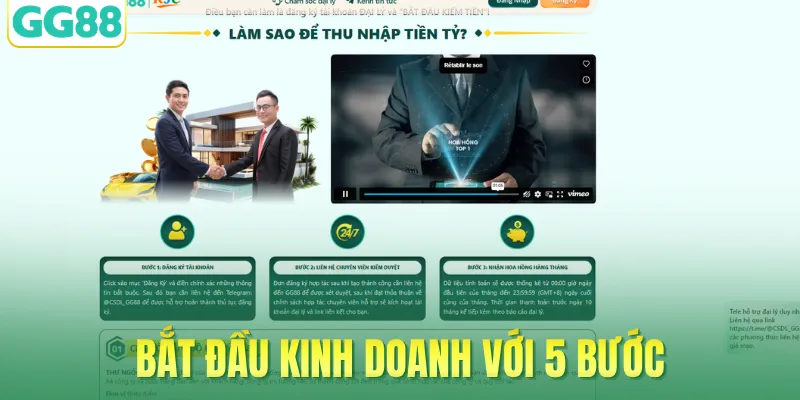 Bắt đầu kinh doanh với 5 bước trở thành đại lý