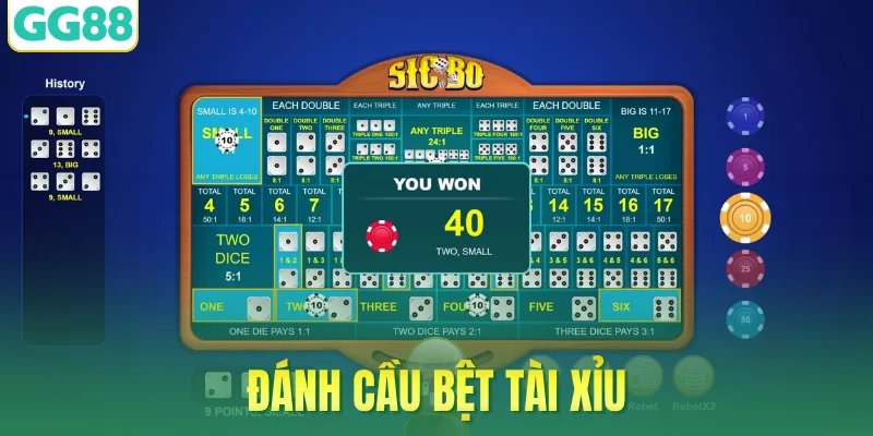 Đánh cầu bệt Tài xỉu