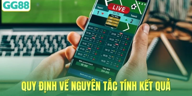 Quy định về nguyên tắc tính kết quả