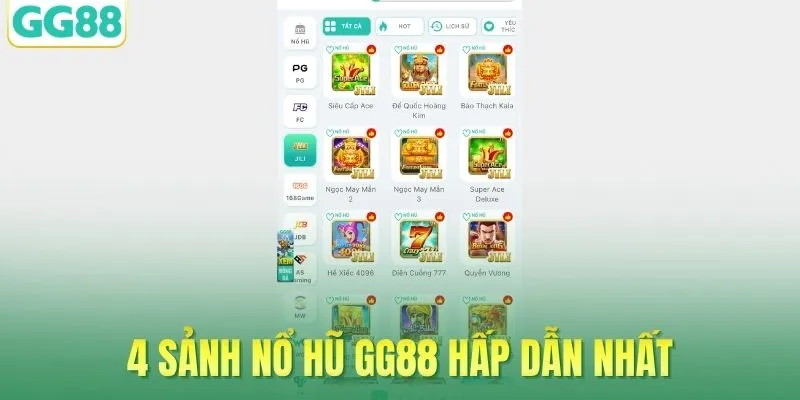 4 lý do nổ hũ GG88 được yêu thích