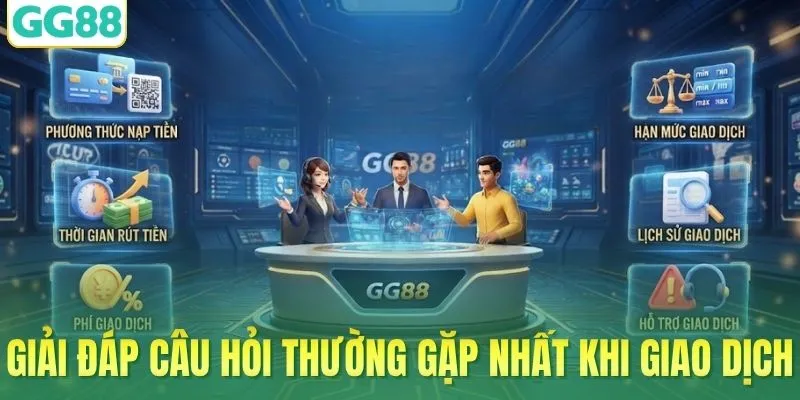 Giải đáp câu hỏi thường gặp nhất khi giao dịch tại GG88