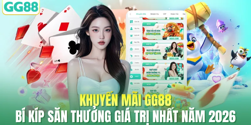 Khuyến Mãi GG88 – Bí Kíp Săn Thưởng Giá Trị Nhất Năm 2026