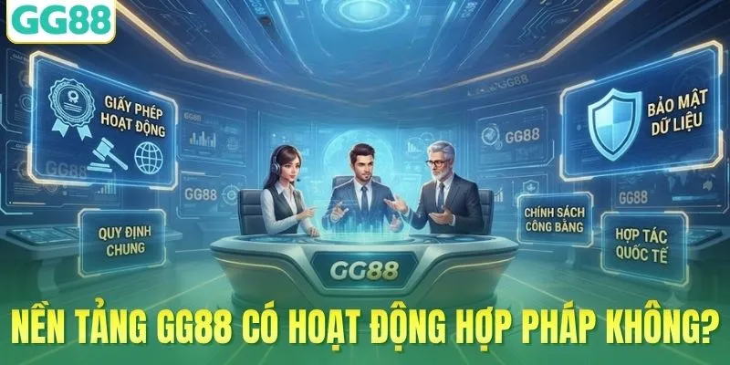 Nền tảng GG88 có hoạt động hợp pháp không?